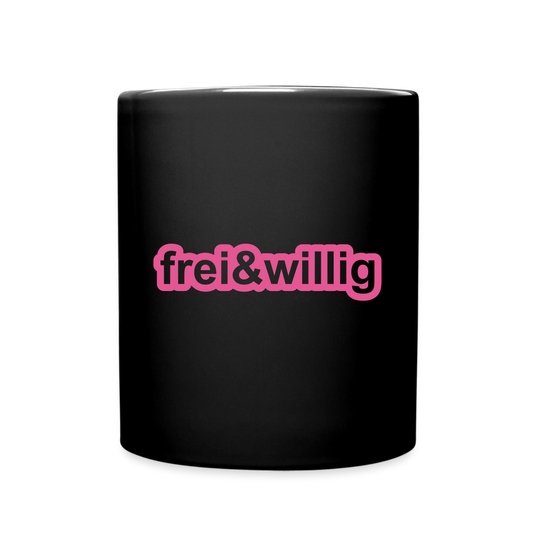 Kaffeebecher Frei & Willig. - Schwarz