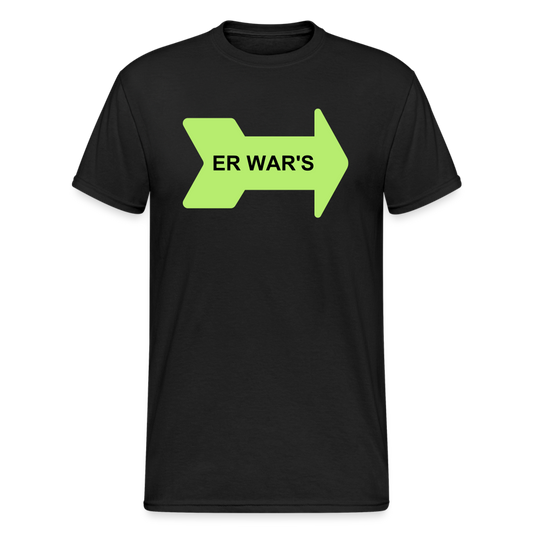 ER WAR'S - Schwarz
