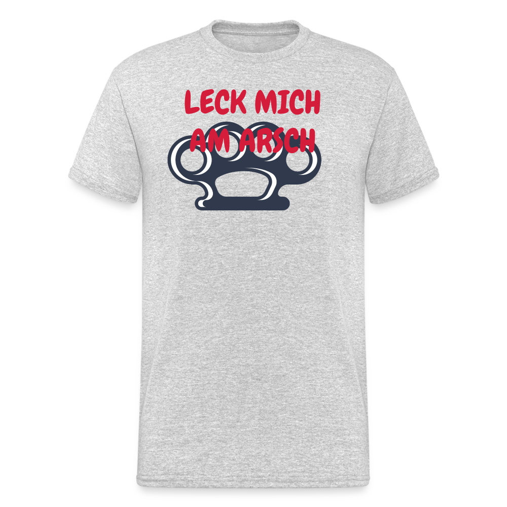 LECK MICH AM ARSCH - Grau meliert