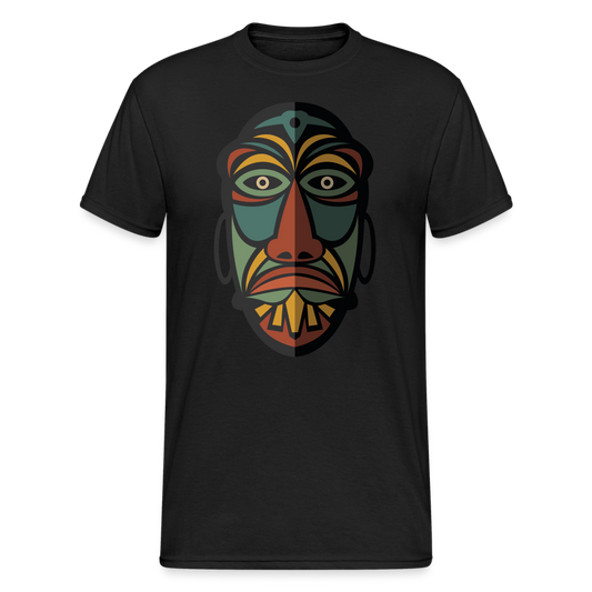 Afrikanische Maske - Schwarz