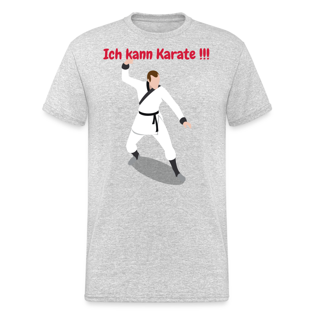 Ich kann Karate !!! - Grau meliert