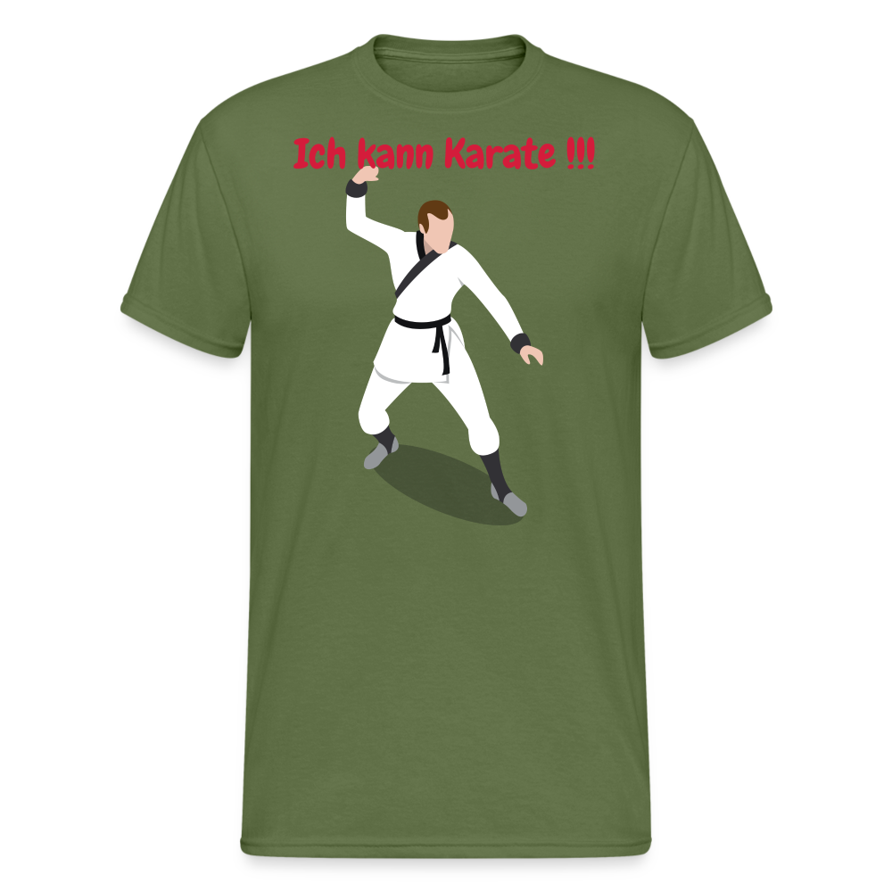 Ich kann Karate !!! - Militärgrün