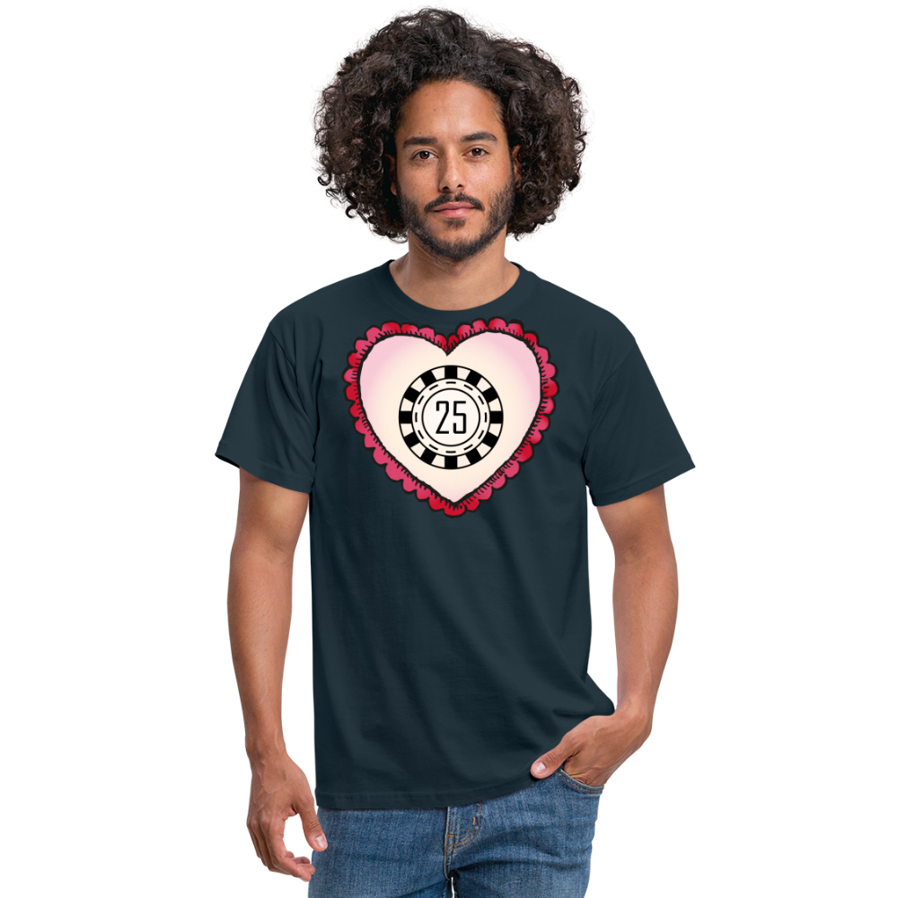 Tshirt 25 Geburtstag - Navy