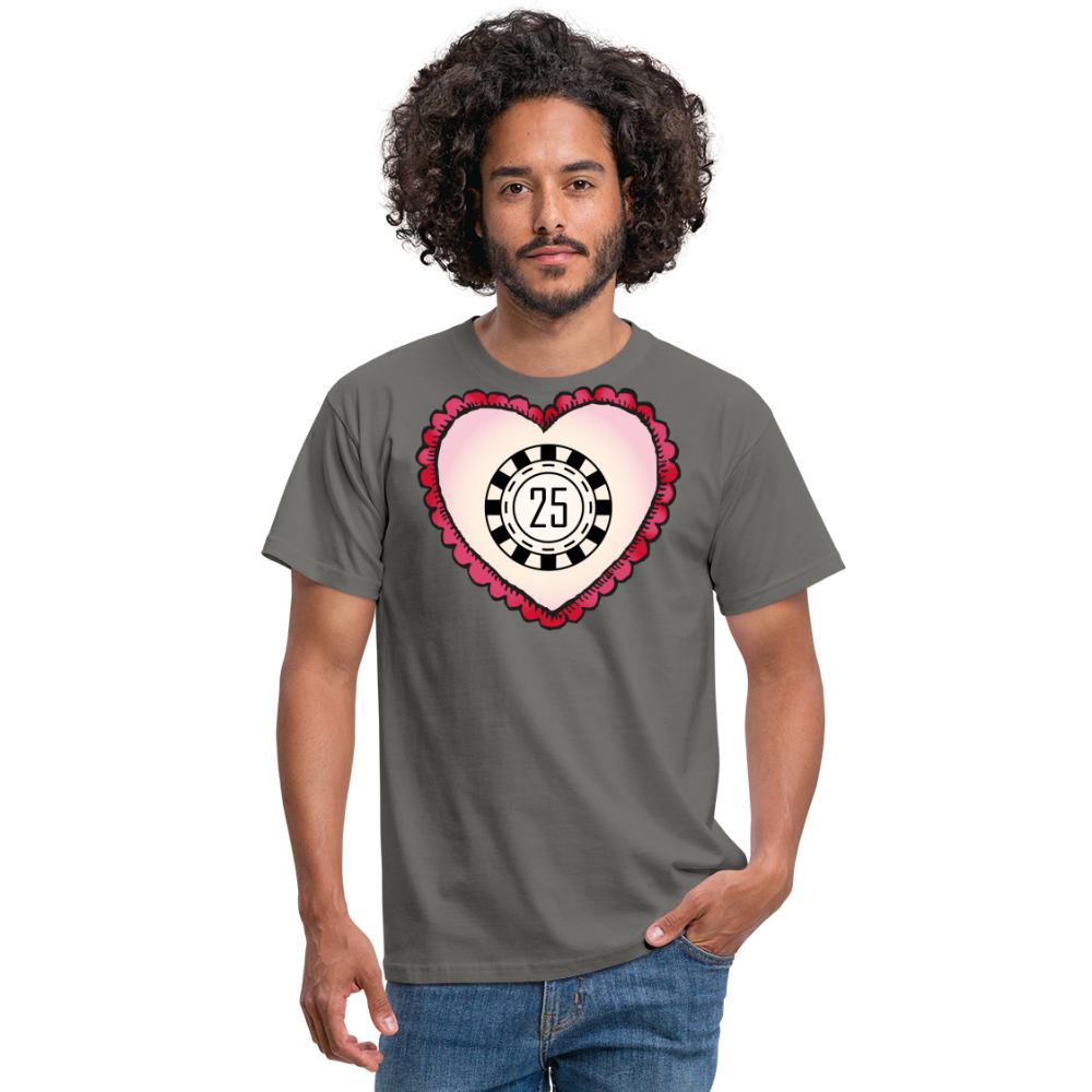 Tshirt 25 Geburtstag - Graphit