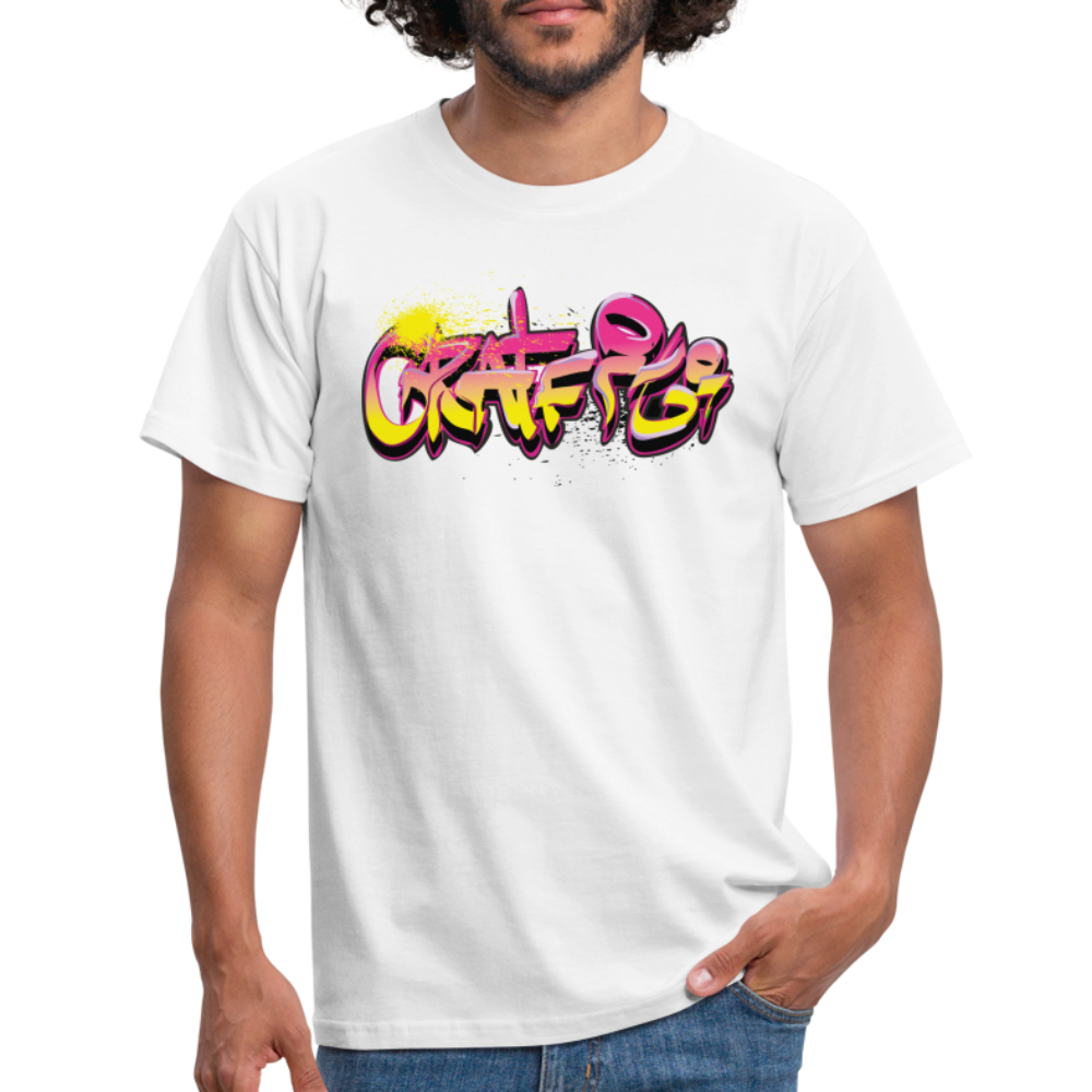 Tshirt Graffiti - weiß