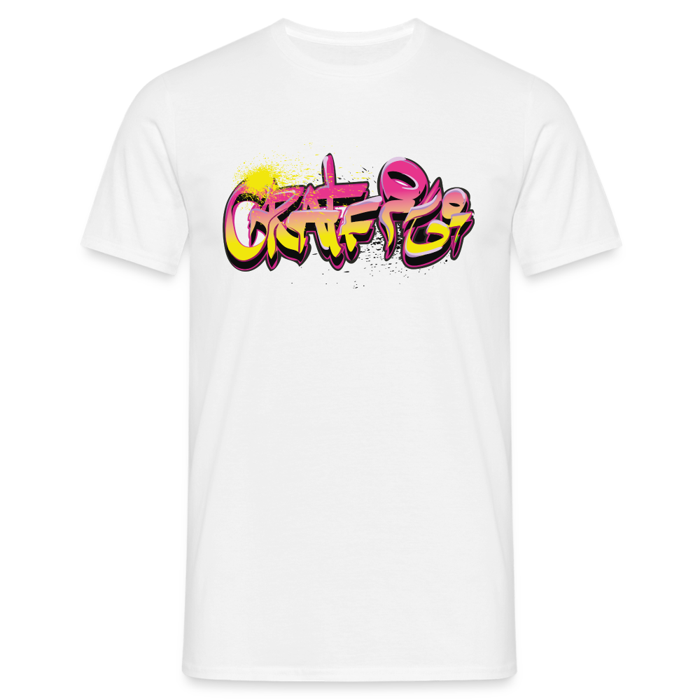 Tshirt Graffiti - weiß