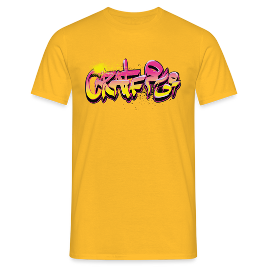 Tshirt Graffiti - Gelb