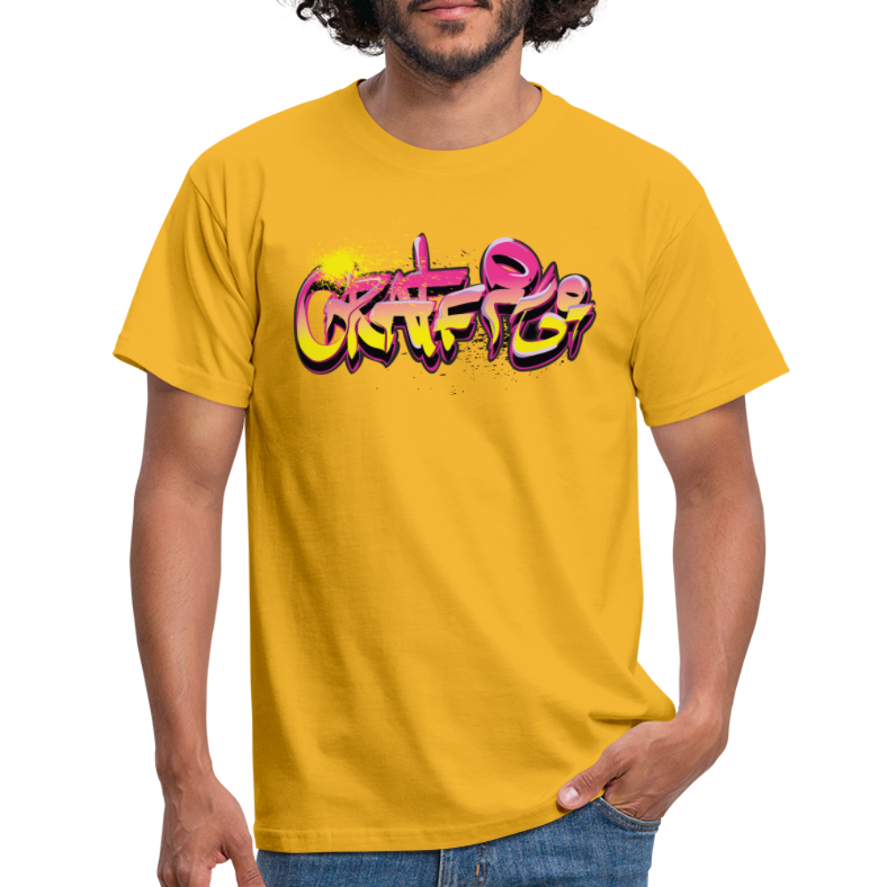 Tshirt Graffiti - Gelb