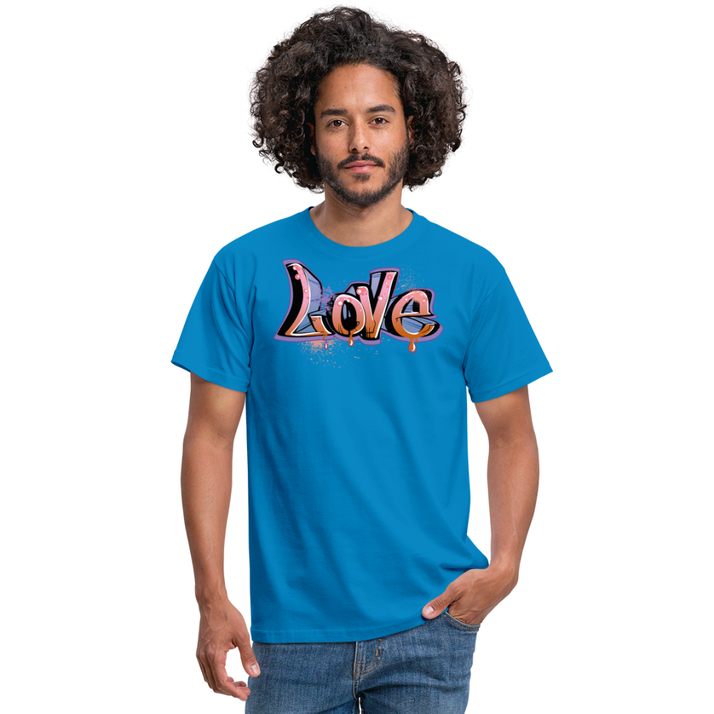 Tshirt Love - Royalblau