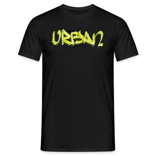 Tshirt Graffiti Urban - Schwarz