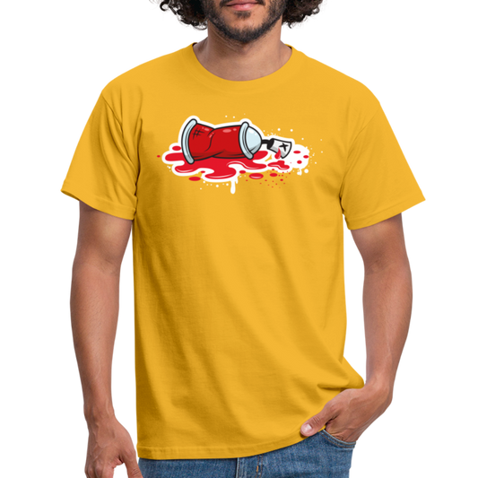 Tshirt Graffiti Mord - Gelb