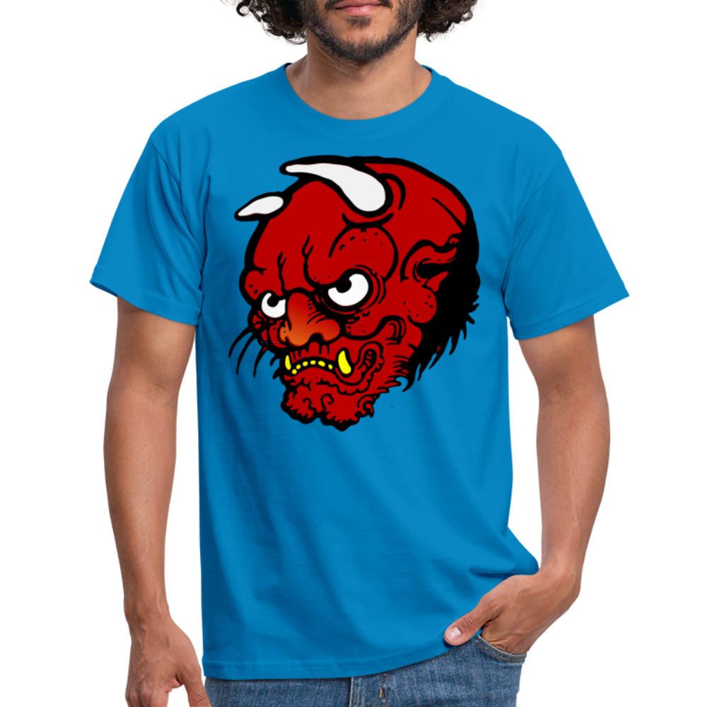 SSW1371 Tshirt Dämonentätowierung - Royalblau