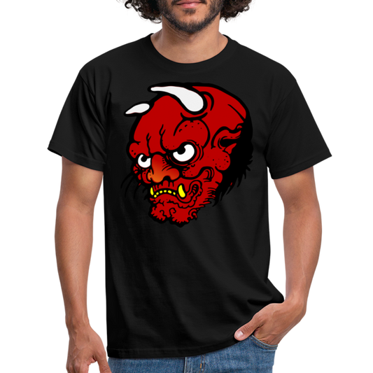 SSW1371 Tshirt Dämonentätowierung - Schwarz