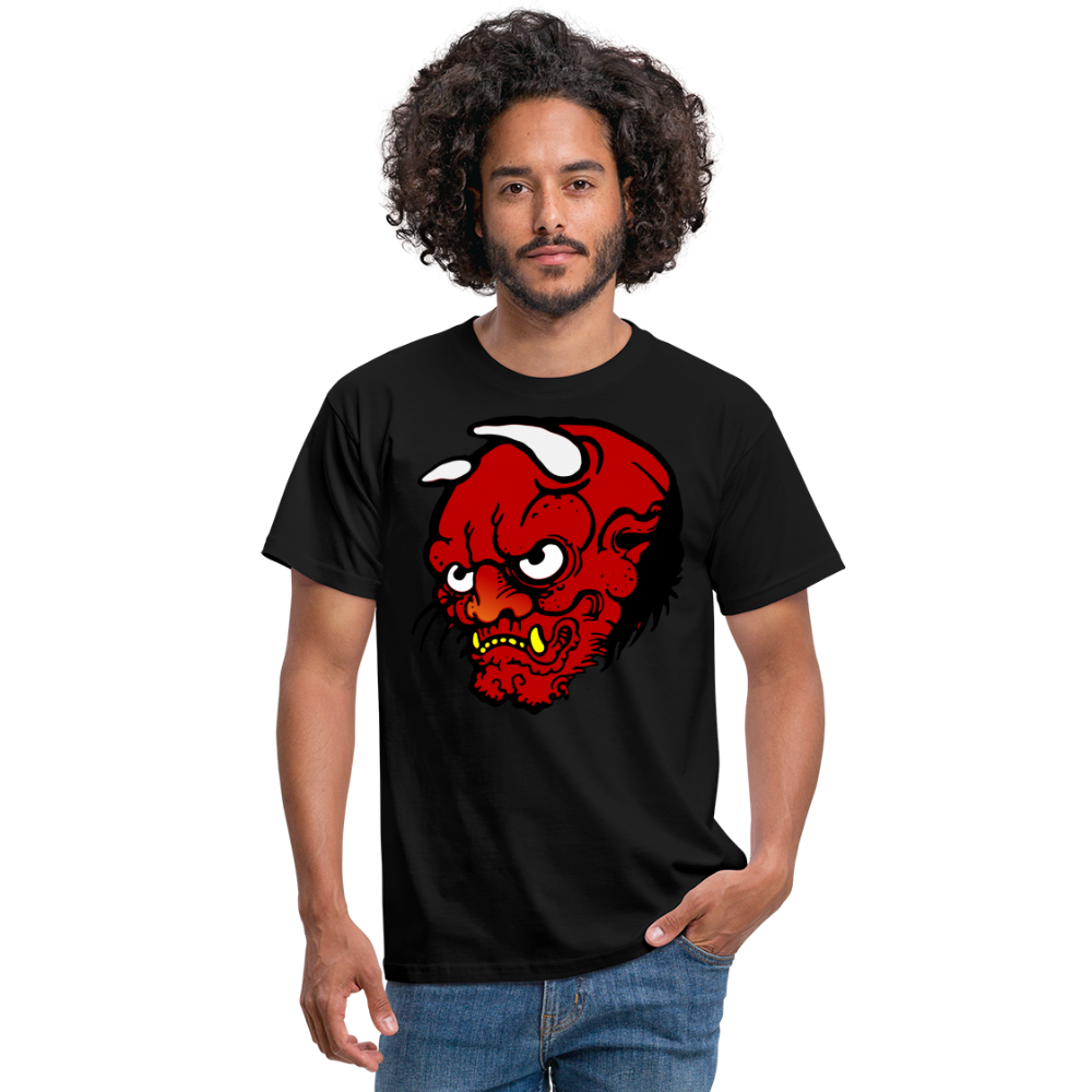 SSW1371 Tshirt Dämonentätowierung - Schwarz