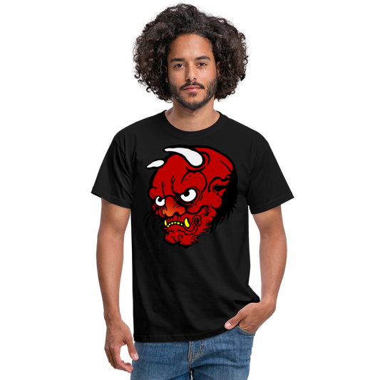 SSW1371 Tshirt Dämonentätowierung - Schwarz