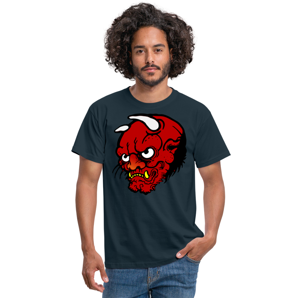 SSW1371 Tshirt Dämonentätowierung - Navy