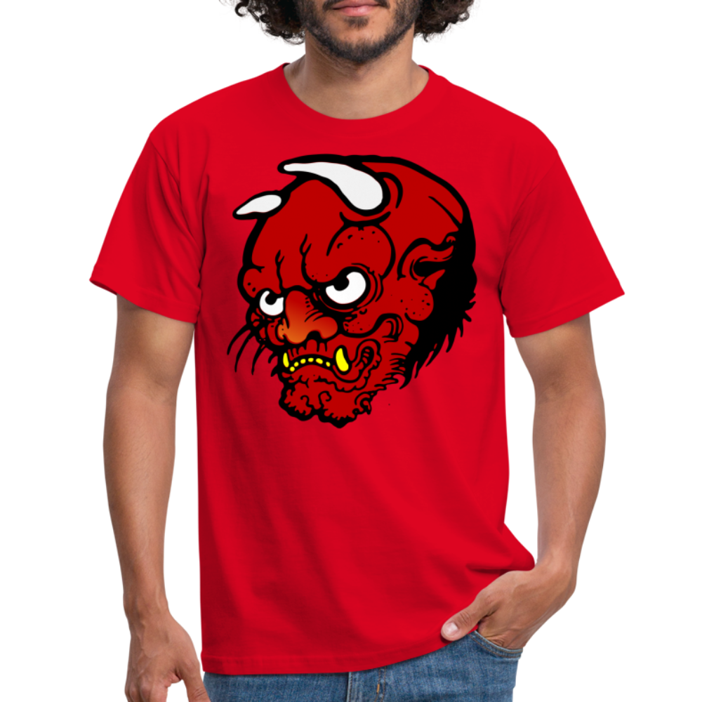 SSW1371 Tshirt Dämonentätowierung - Rot