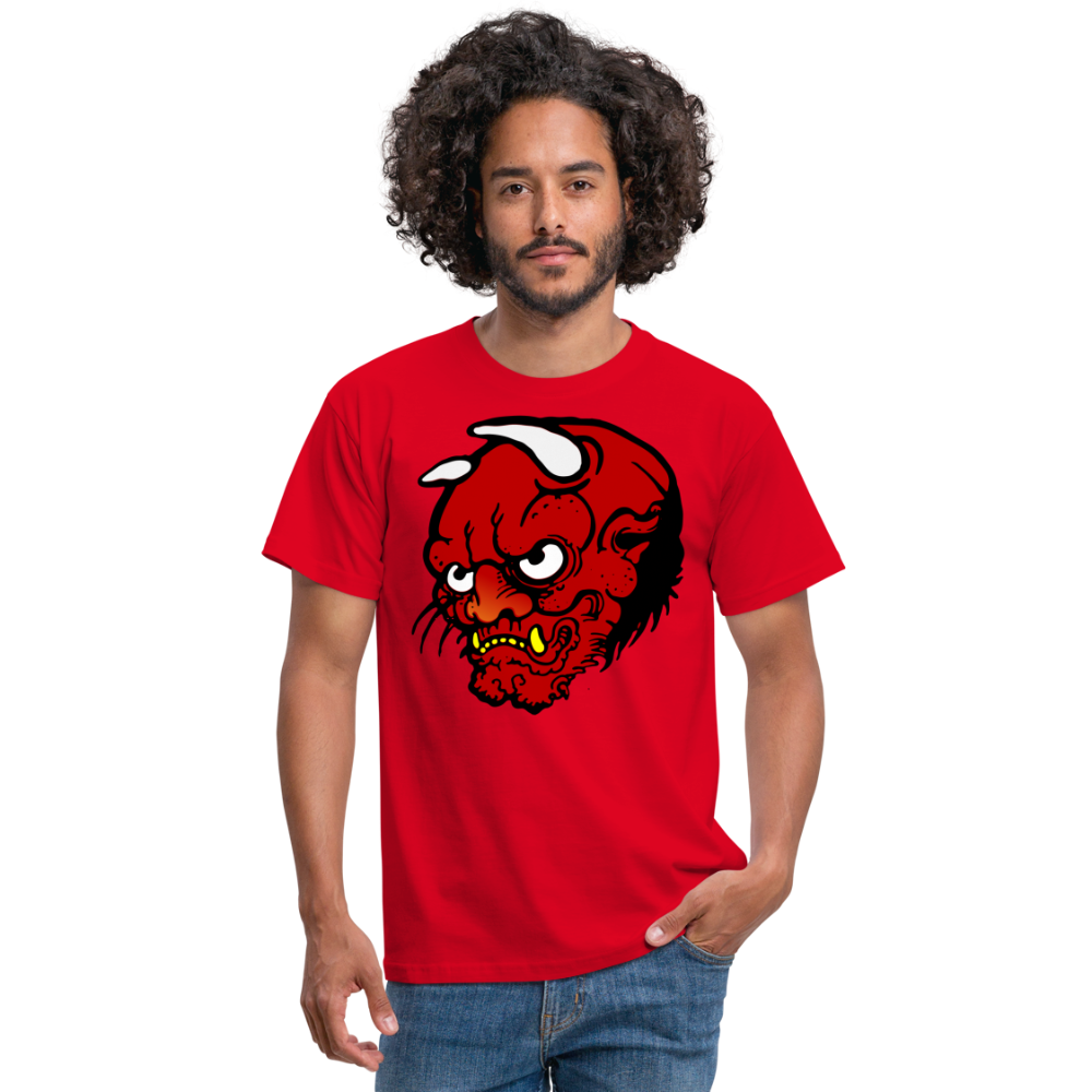 SSW1371 Tshirt Dämonentätowierung - Rot