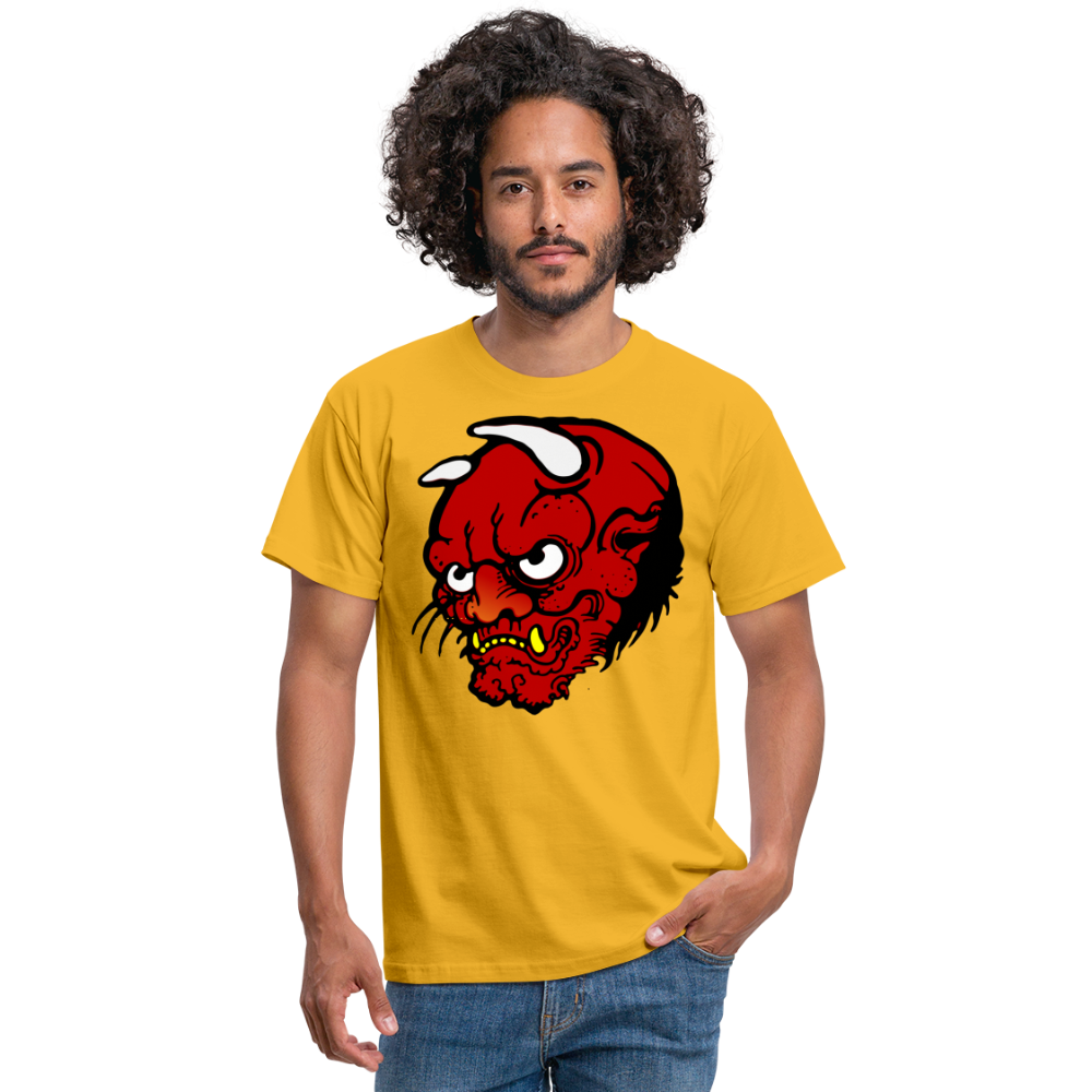 SSW1371 Tshirt Dämonentätowierung - Gelb