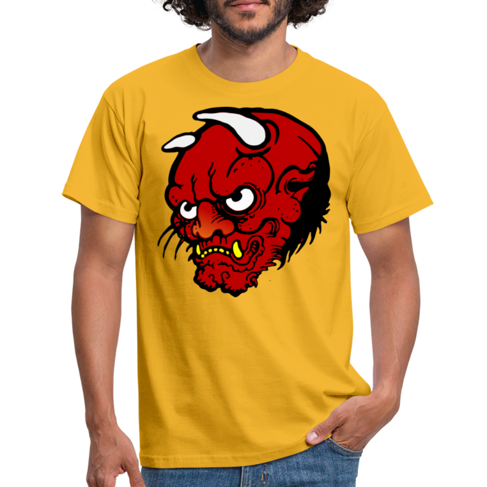 SSW1371 Tshirt Dämonentätowierung - Gelb