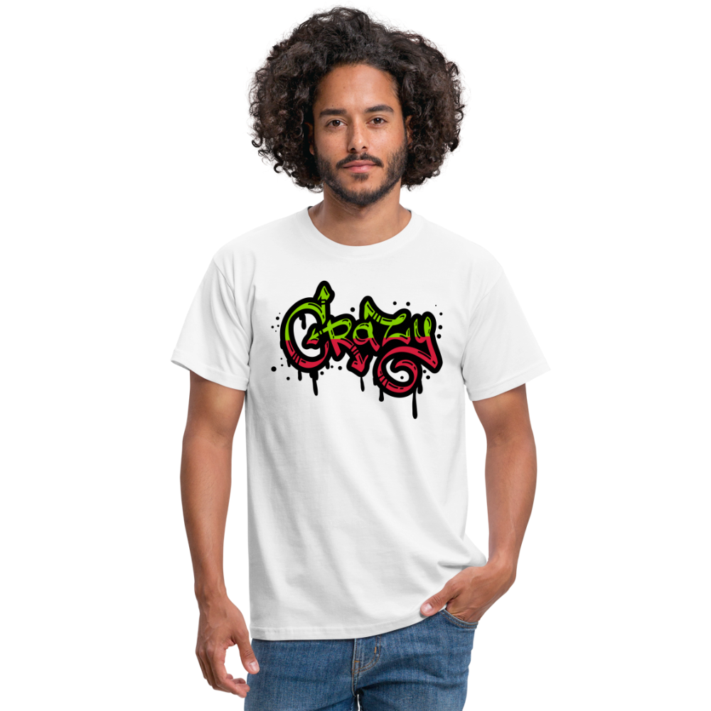 SSW1378 Tshirt Verrückt - weiß
