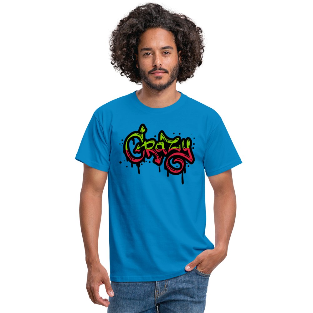 SSW1378 Tshirt Verrückt - Royalblau
