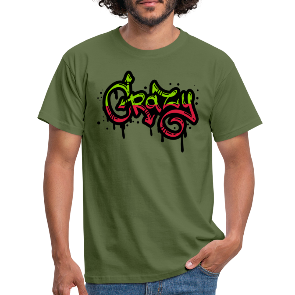 SSW1378 Tshirt Verrückt - Militärgrün
