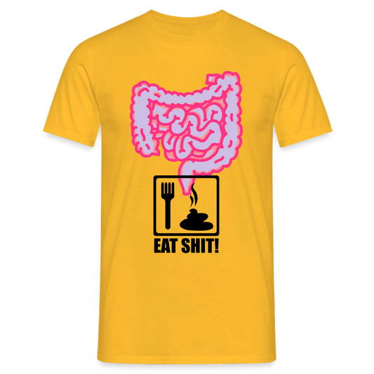 SSW1393 Tshirt Eat Shit! - Gelb