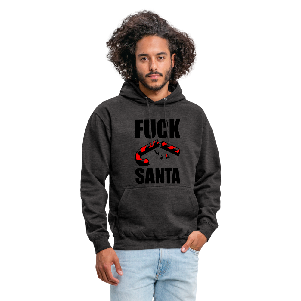 SSW1398 Hoodie Fuck Santa - Anthrazit