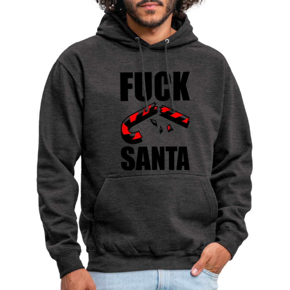SSW1398 Hoodie Fuck Santa - Anthrazit