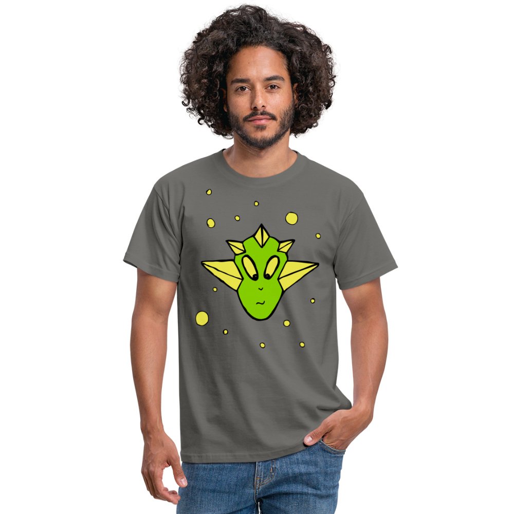 SSW1411 Tshirt Alien Kopf - Graphit