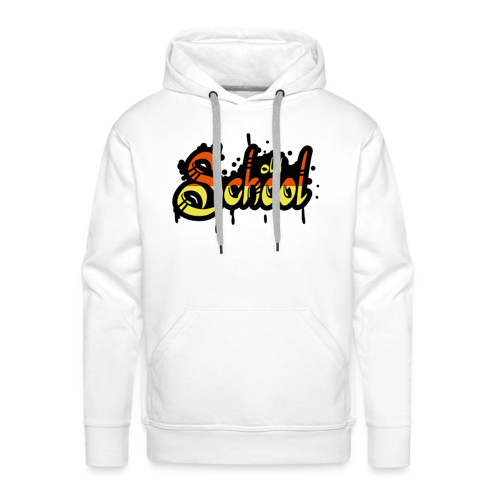 SSW1413 Hoodie Alte Schule - weiß