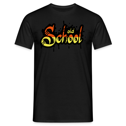 SSW1412 Tshirt Alte Schule - Schwarz