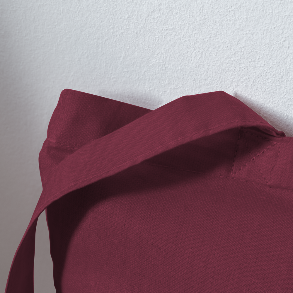 SSW1418 Stofftasche DER WEG ZUR INNEREN RUHE IN 3 WORTEN - Burgunderrot