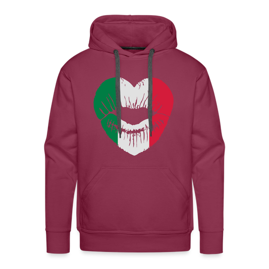 SSW1422 Hoodie Italienischer Kuss - Bordeaux
