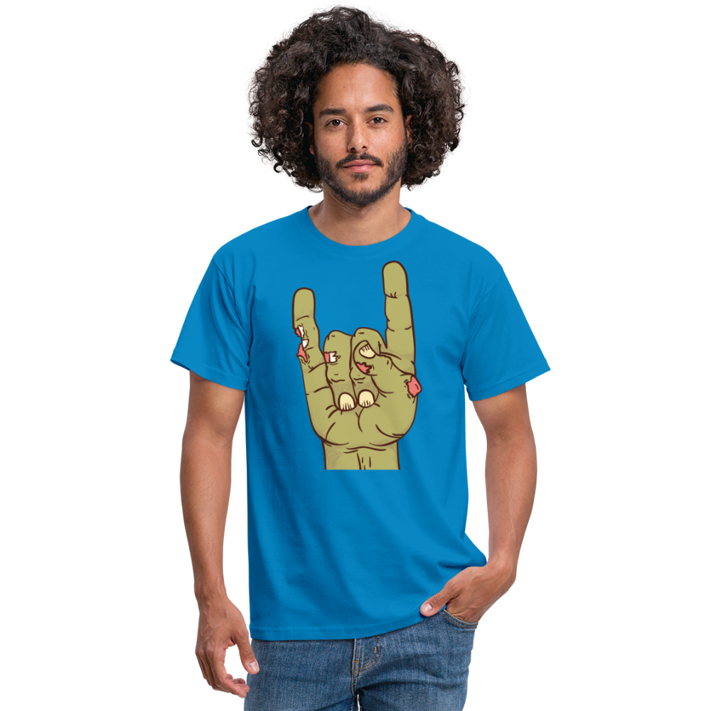 SSW1432 Tshirt Zombie-Felsen - Royalblau