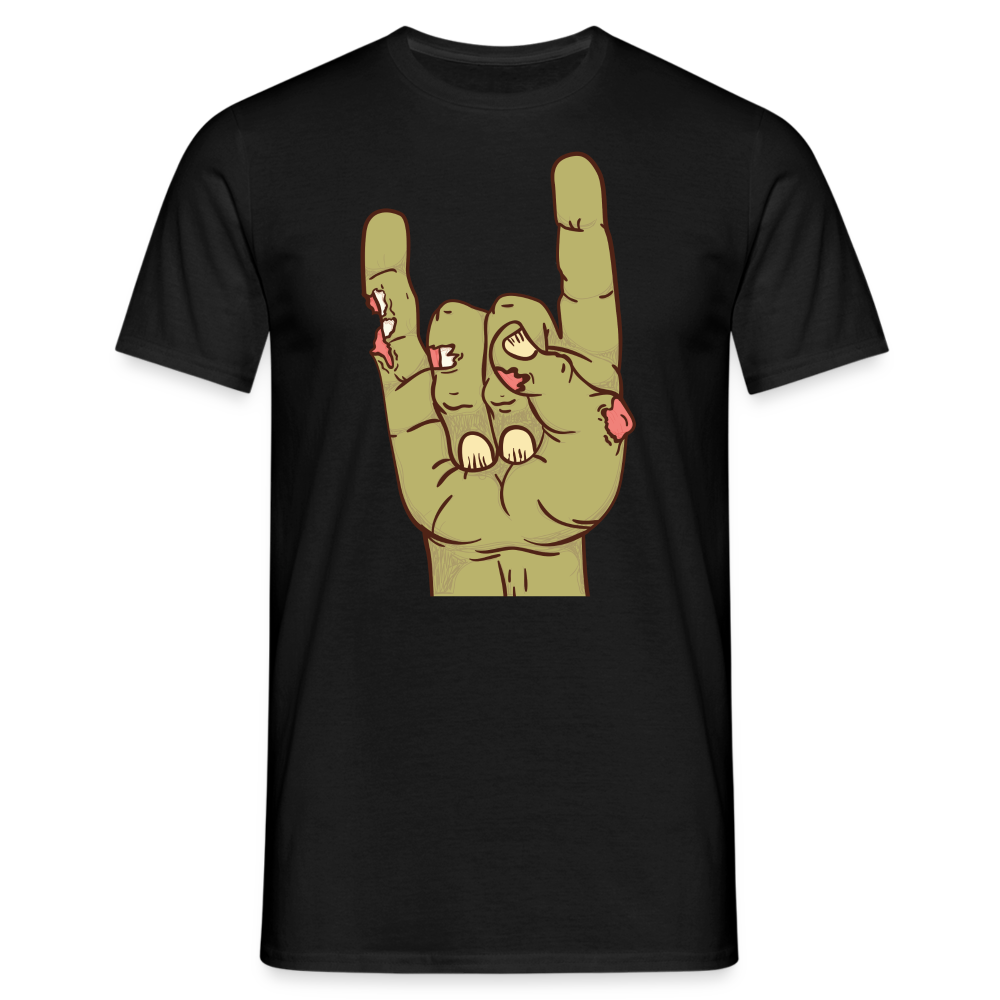 SSW1432 Tshirt Zombie-Felsen - Schwarz