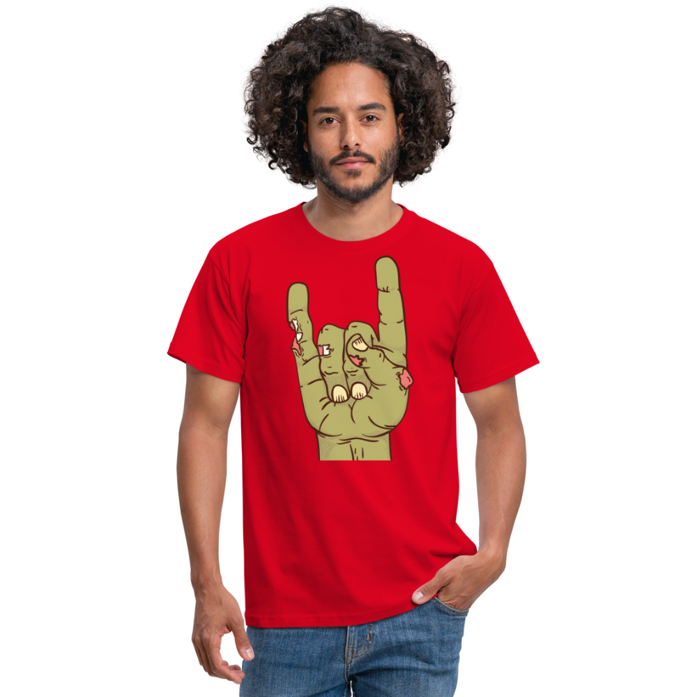 SSW1432 Tshirt Zombie-Felsen - Rot