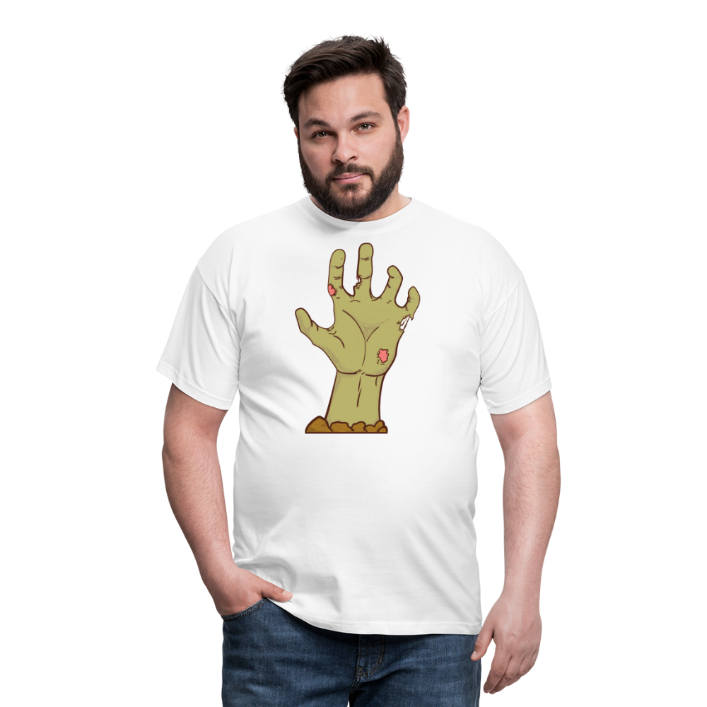 SSW1433 Tshirt Zombie hand - weiß