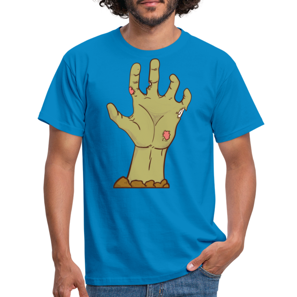 SSW1433 Tshirt Zombie hand - Royalblau