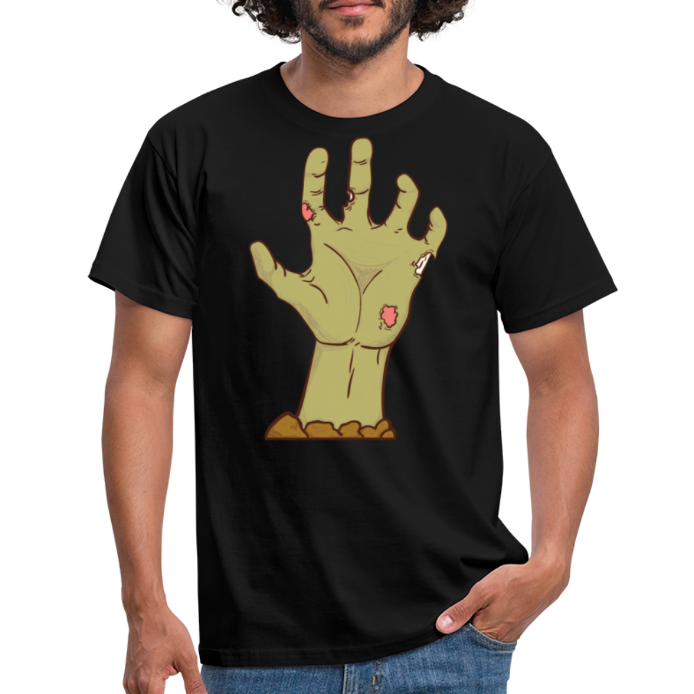 SSW1433 Tshirt Zombie hand - Schwarz