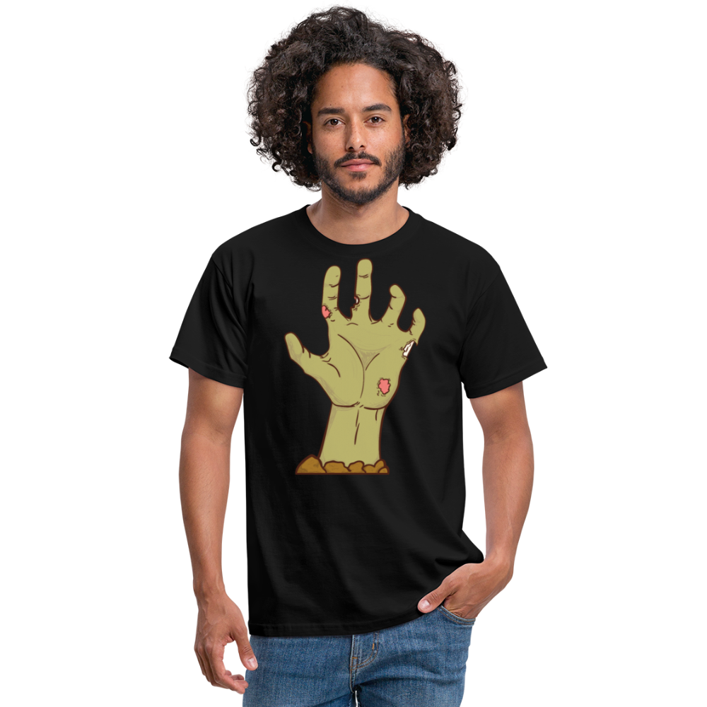 SSW1433 Tshirt Zombie hand - Schwarz