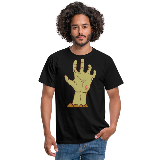 SSW1433 Tshirt Zombie hand - Schwarz