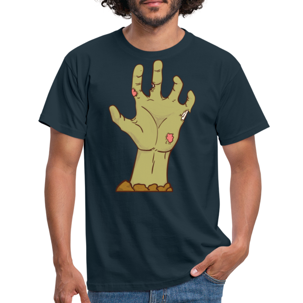 SSW1433 Tshirt Zombie hand - Navy