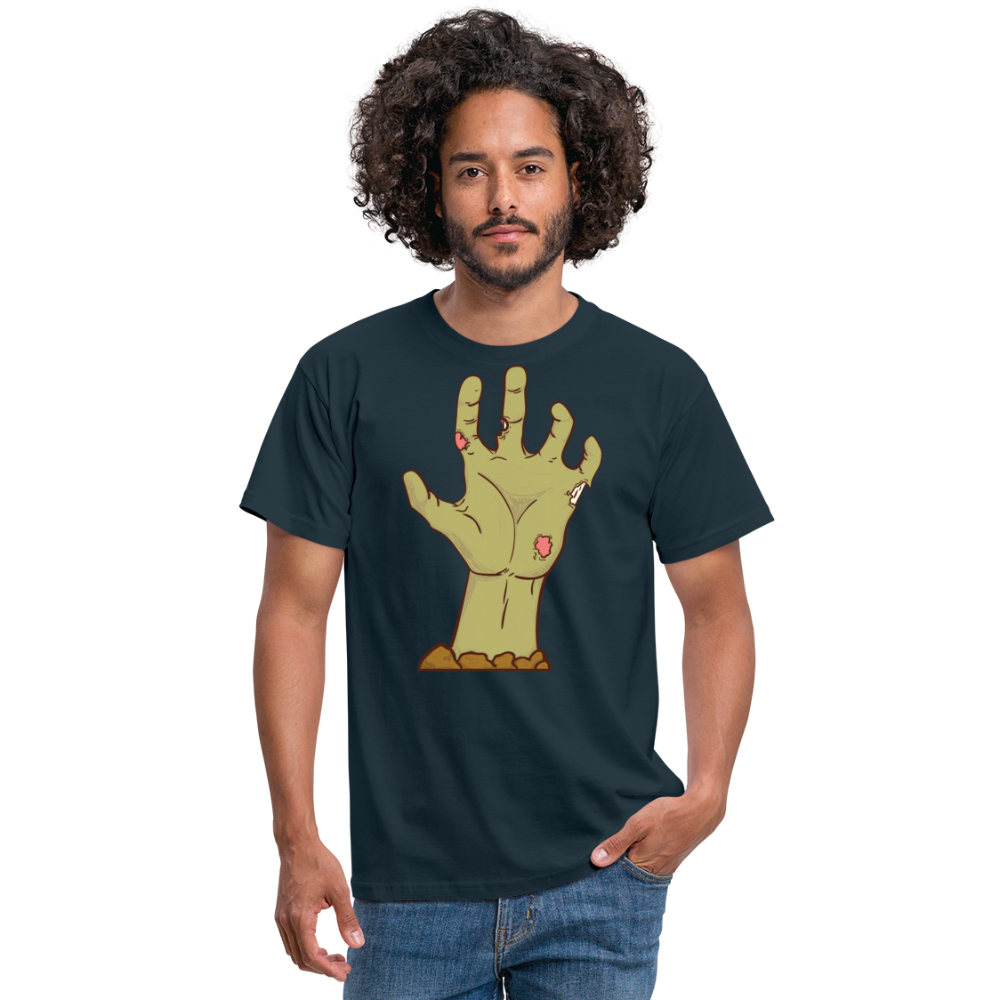 SSW1433 Tshirt Zombie hand - Navy