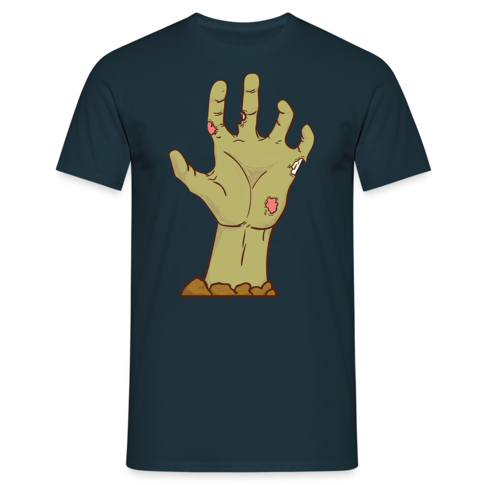 SSW1433 Tshirt Zombie hand - Navy