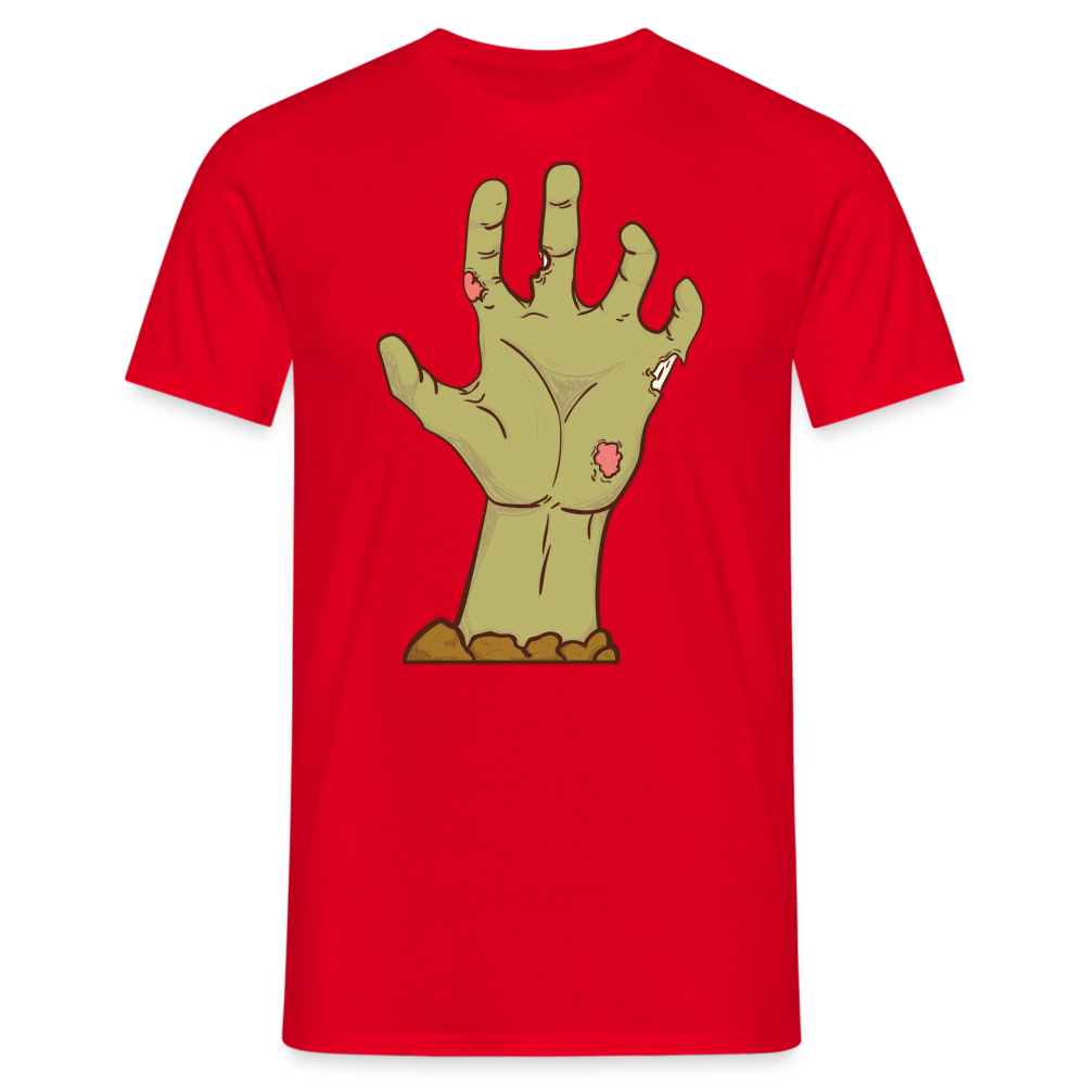 SSW1433 Tshirt Zombie hand - Rot
