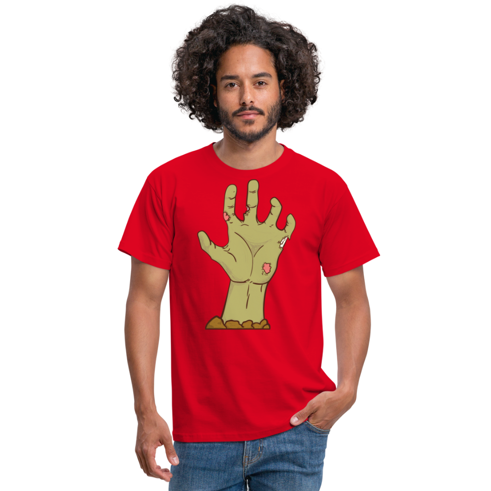 SSW1433 Tshirt Zombie hand - Rot