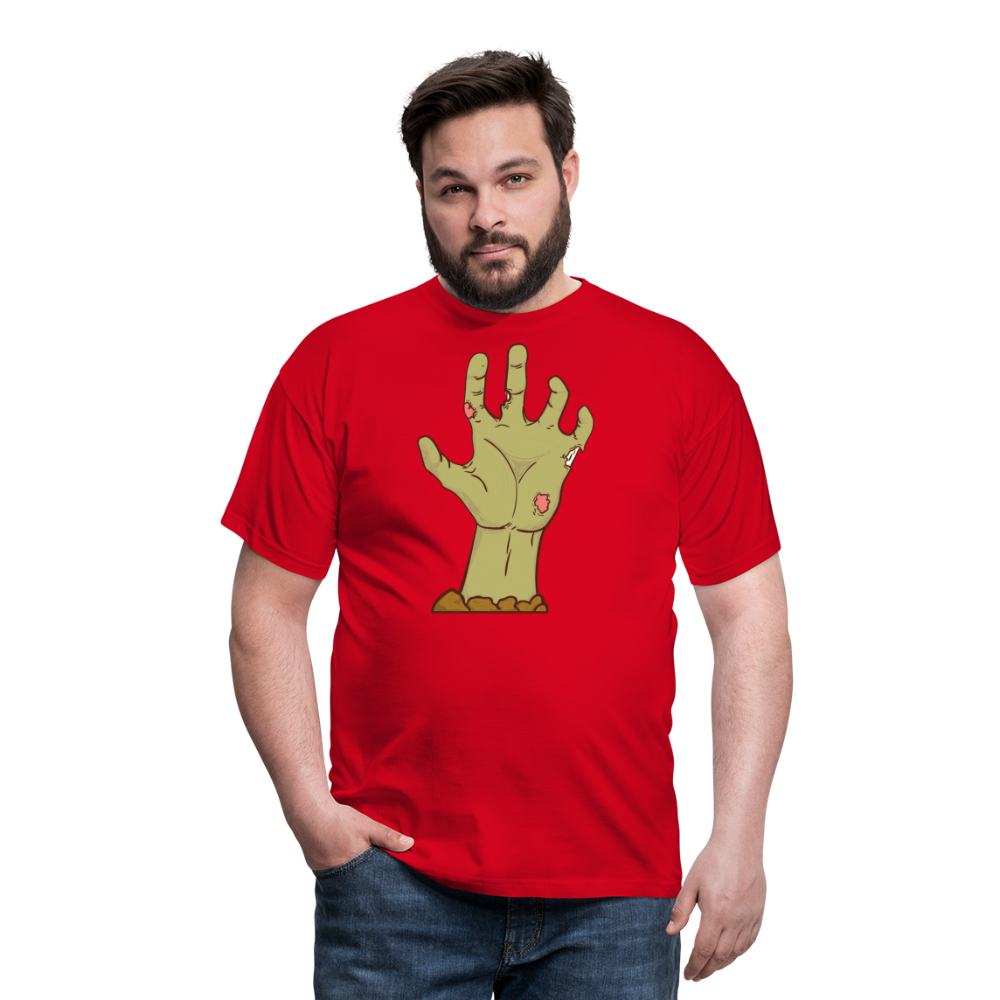SSW1433 Tshirt Zombie hand - Rot
