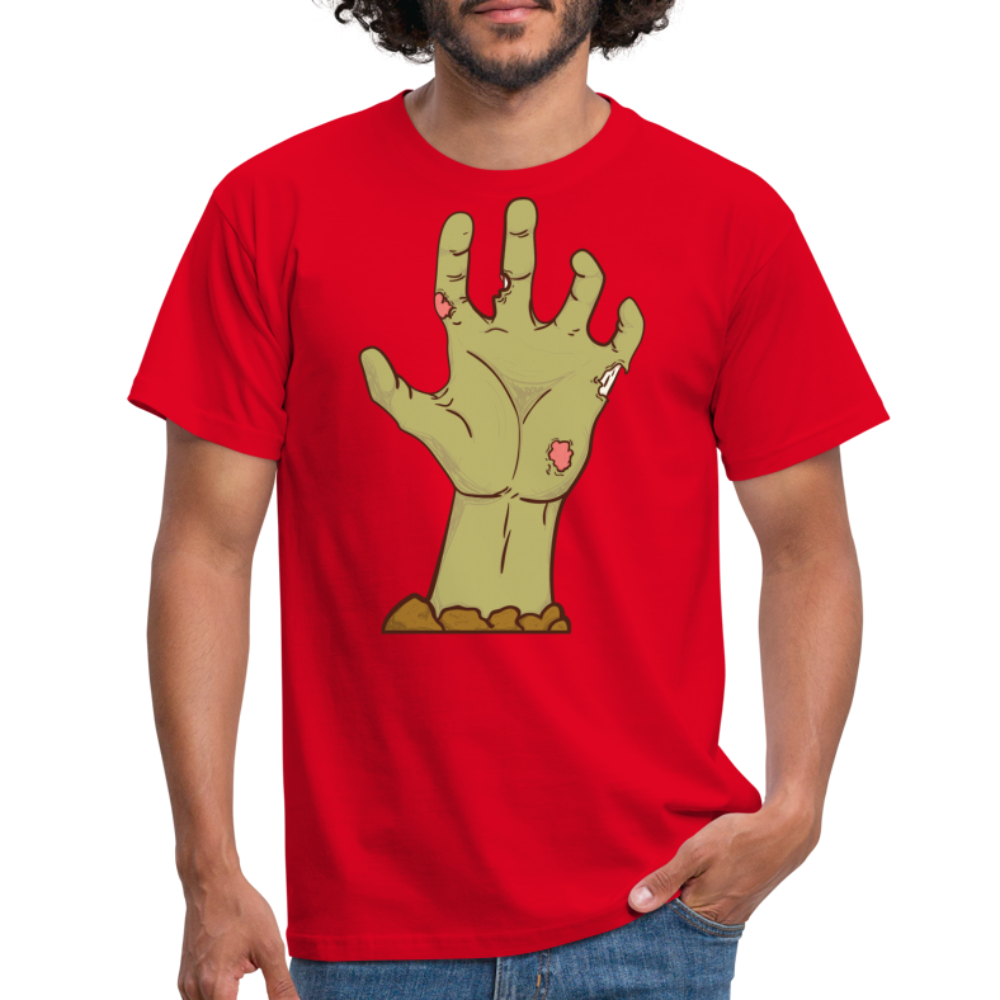 SSW1433 Tshirt Zombie hand - Rot